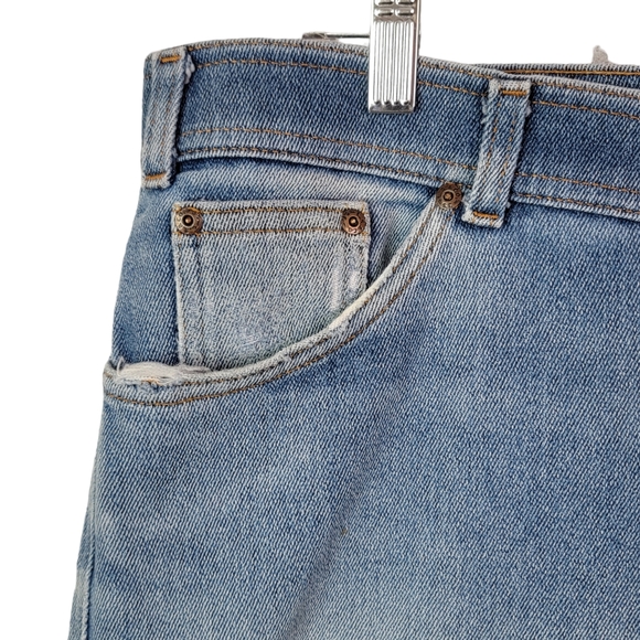 Levi's for Men With a Skoosh More Comfort Vintage Distressed Denim Jeans 40 Rare - Picture 6 of 16
